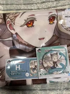 学園アイドルマスター　一番くじ　缶バッジ＆ブランケット　篠澤広