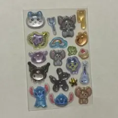 ボンボンドロップシール おすそ分け 正規品 スティッチ クロミハチワレたまごっち