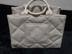 rady キルティング トートバッグ ベージュ