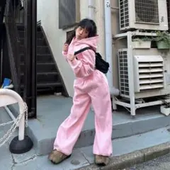 harapeco Sweat HalfZip Pants セットアップ - メルカリ