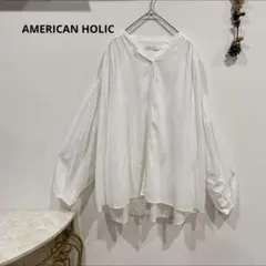 AMERICAN HOLIC アメリカンホリック ブラウス　シャツ　トップス　綿