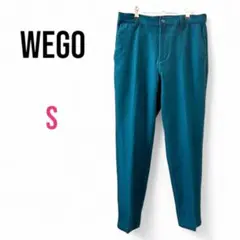 【ウィゴー】スラックス ストレート グリーン カジュアル オフィス キレイ 美品