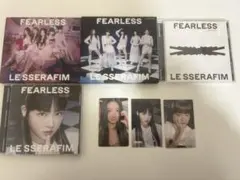 LE SSERAFIM ウンチェ トレカ CD セット まとめFearless