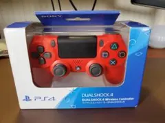 SONY 純正 DualShock 4 (PS4コントローラー) レッド