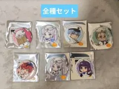 キャラクターイラスト ピンバッジ 7個セット