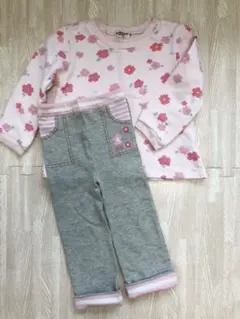 ミキハウス HOT BISCUITS トレーナー & ニットレギンス 100cm