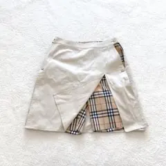 バーバリーゴルフ ノバチェック ラップスカート ショートパンツ 2way Mのサムネイル