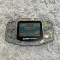 ゲームボーイアドバンス　クリア　本体　 GAMEBOY ADVANCE