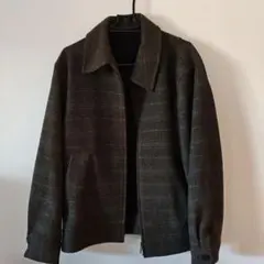 GU コージーメルトンジップアップブルゾンSW+E　　ダークブラウン　Mサイズ