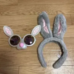 Disney ディズニー イースター サングラス カチューシャ うさぎ