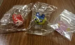 たまごっち　ぷくっとクリアリング　まめっち　ふらわっち　いちごっち