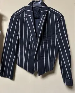 HYKE ノースリーブ テーラードジャケット サイズ1 ブラック HYKE ノースリーブ テーラードジャケット サイズ1 ブラック HYKE