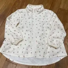 petit mainさくらんぼ柄 キッズ ウィンドブレーカー ジャケット