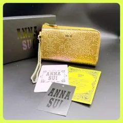 ✨極美品✨アナスイ AnnaSui ゴールド 4連キーケース＋小銭入れ ✧のサムネイル