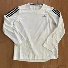adidas 長袖シャツ ホワイト