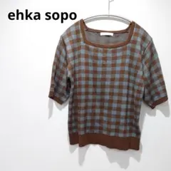 ehka sopo エヘカソポ　レディース　半袖　Fサイズ　カットソーのサムネイル