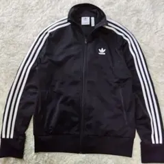 美品　adidas トラックジャケット ファイヤーバード ブラック L
