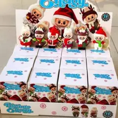 ラブブ　キーホルダー　クリスマス　ブラインドBOX キーホルダー3個セット