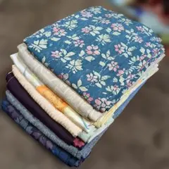 3910 小紋着物まとめ売り7着！リメイク•お稽古用など☆