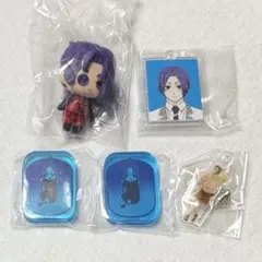 ブルーロック 御影玲王 証明写真キーホルダー アクリルブロック ぬいかけ