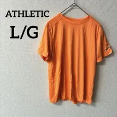 ATHLETIC 【L/G】オレンジ トレーニング 半袖Tシャツ 夏