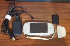 SONY PSP-3000 シルバー 本体 充電器・バッテリー付き ジャンク