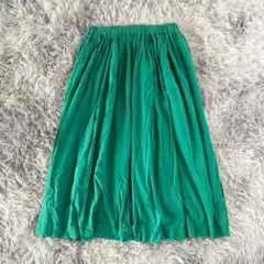 『SENSE OF PLACE』フレアロングスカート　Aライン　裏地付き(F)