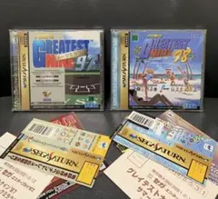 セガサターン プロ野球グレイトナイン98 サマーアクション、97メークミラクル