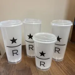 Starbucks Reserve プラスチックタンブラー 3個 + 1個セット