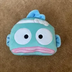 サンリオ 当りくじ ハンギョドン 顔型 ポーチ