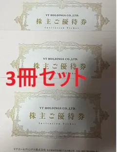 VTホールディングス 株主優待 3冊セット キーパーラボ20%割引券