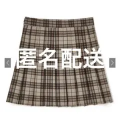 グレイル　チェック柄ボックスプリーツミニスカート[ac1949]