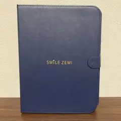 SMILE ZEMI タブレットケース ネイビー