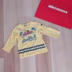 DOUBLE.B❤ミキハウス 長袖 ロンT ビーくん 80サイズ