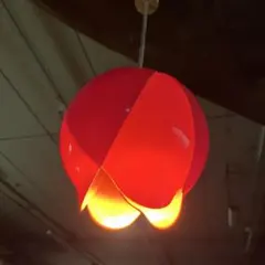 kartell FLY カルテル フライ ペンダントライト オレンジ φ52cm - メルカリ