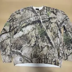 HUF リアルツリー カモ柄 ニット セーター Mのサムネイル