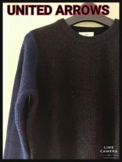 UNITED ARROWS ユナイテッドアローズ ブロッキングニットのサムネイル