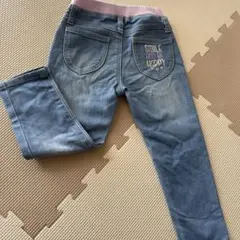 デニムブルー 長ズボン ウエストゴム付き