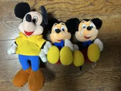 ミッキーマウス ぬいぐるみ 3体セット