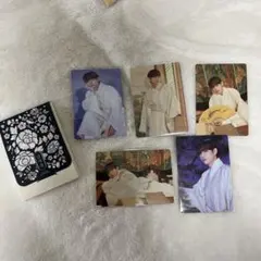 公式　BTS 2021 ダルマジュン ミニフォト 5枚セット　テヒョン テテ V