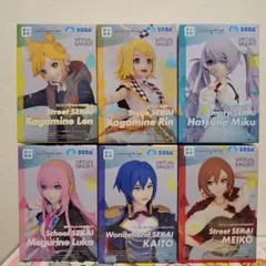 プロジェクトセカイ　カラフルステージ　フィギュア6種セット