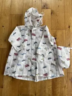apres les cours ベビー　レインコート　90〜100cm 車柄