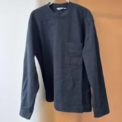UNIQLO U ユニクロU 長袖 ロングカットソー ロンT 黒 M