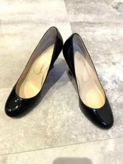 KariAng カリアング　パンプス　ヒール　ブラック24センチのサムネイル