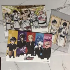 【ドズル社】極楽湯　おんりー　ぼんじゅうる　特典ステッカー　ポストカード