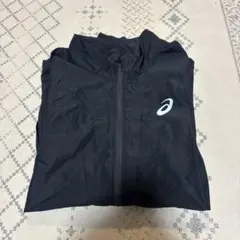 asics アシックス ウィンドブレーカー ブラック L