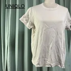 ユニクロ ベージュ系 半袖Tシャツ 3XL カジュアル シンプル ゆったりサイズ