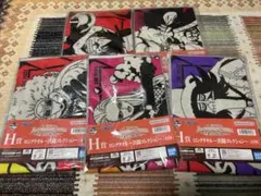 一番くじ　ワンピース　H賞 ロングタオル～決闘コレクション～　5種セット