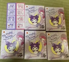 マクドナルド　ハッピーセット　クロミ　第2弾　5種類 ひみつ　シールつき