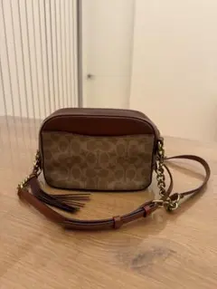 Coach ロゴ柄ショルダーバッグ